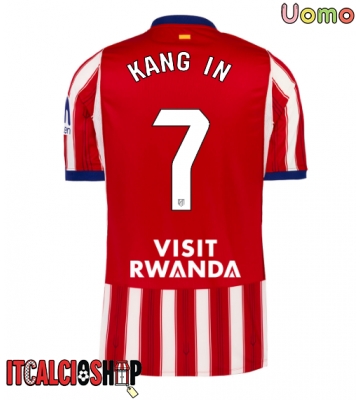 Atletico Madrid Lee Kang-in #7 Prima Maglia 2026-27 Manica Corta